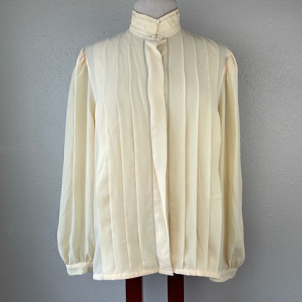 Vintage Nicola Button Down Top Size 14 EUC